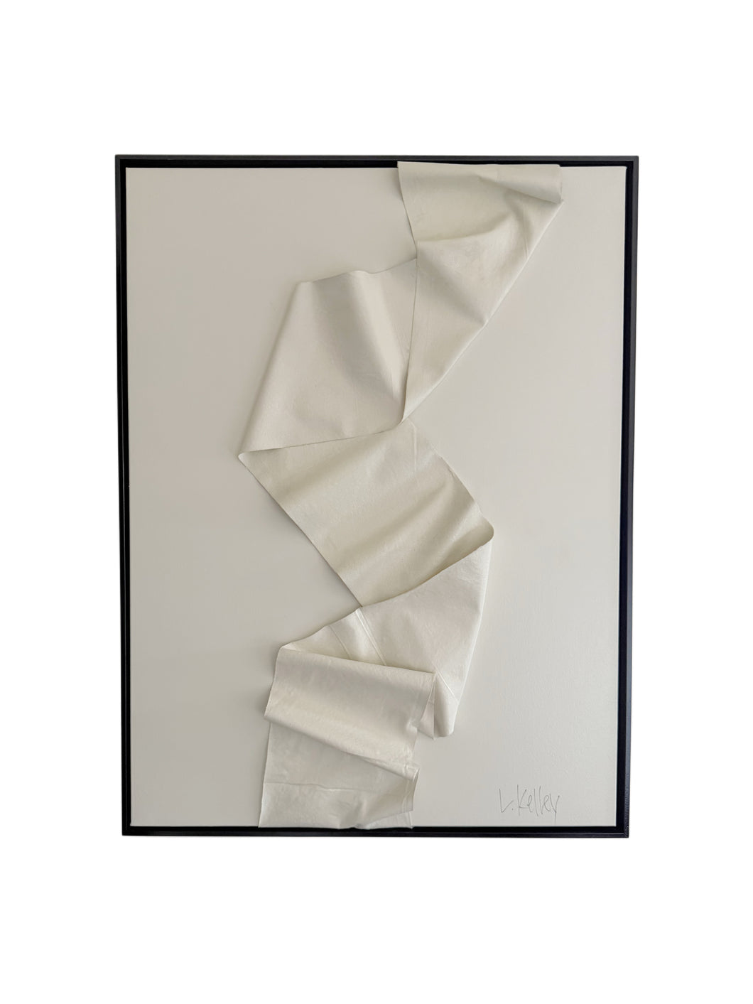 Ribbon canvas art
